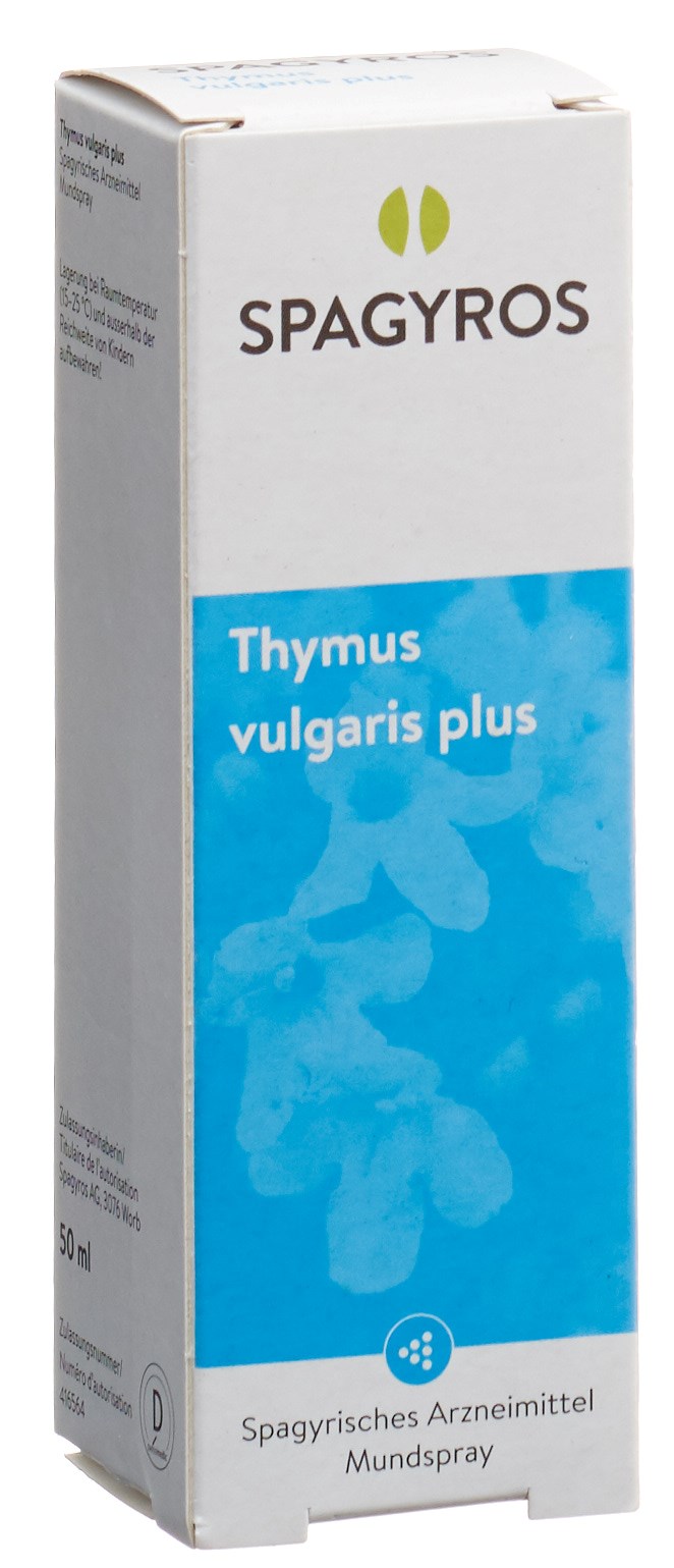Spagyros Thymus vulgaris plus liq Spr 50 ml