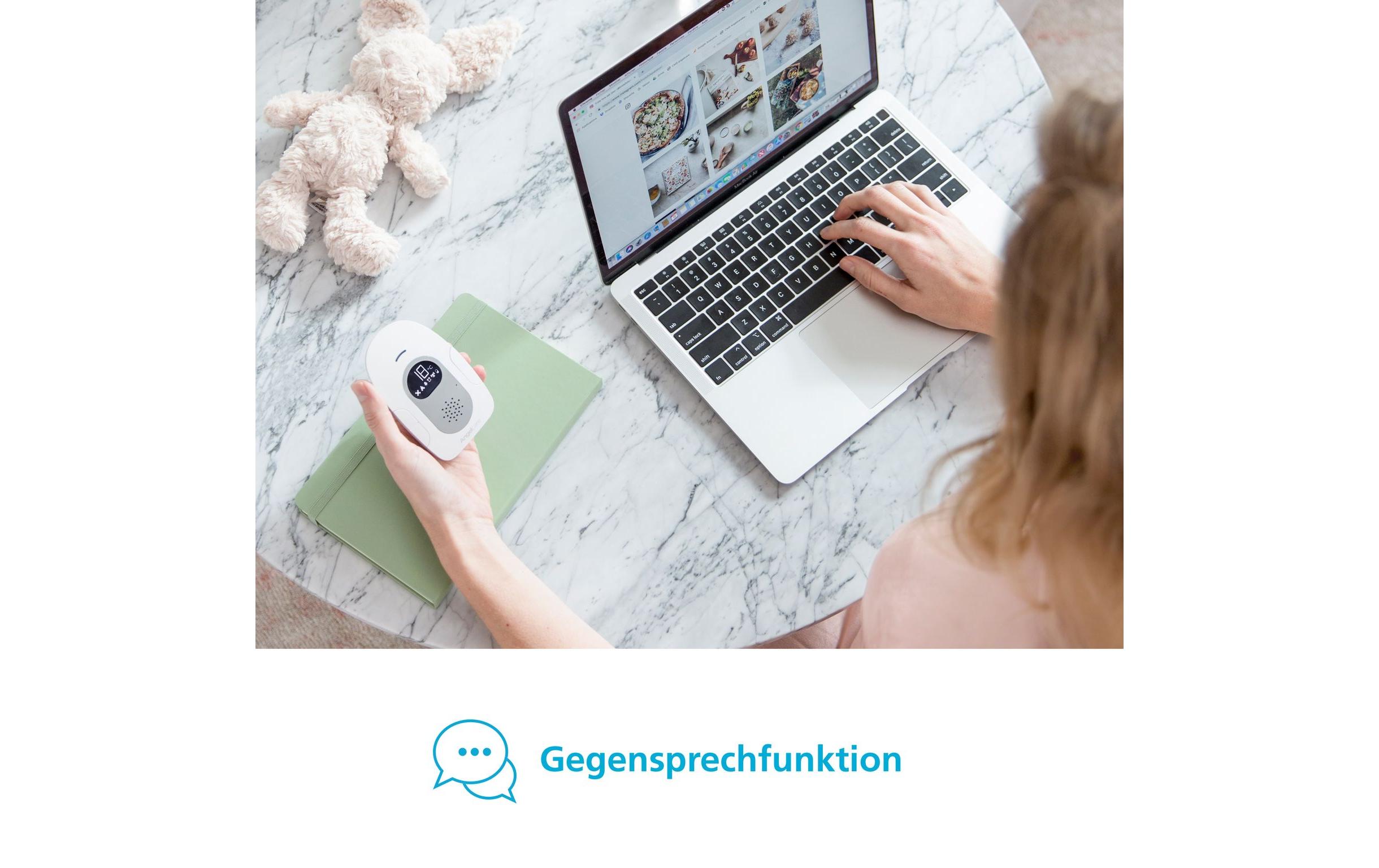 Geräusch- und Bewegungsmelder Smartsensor Pro 2<br>2-in-1 Baby-Überwachung