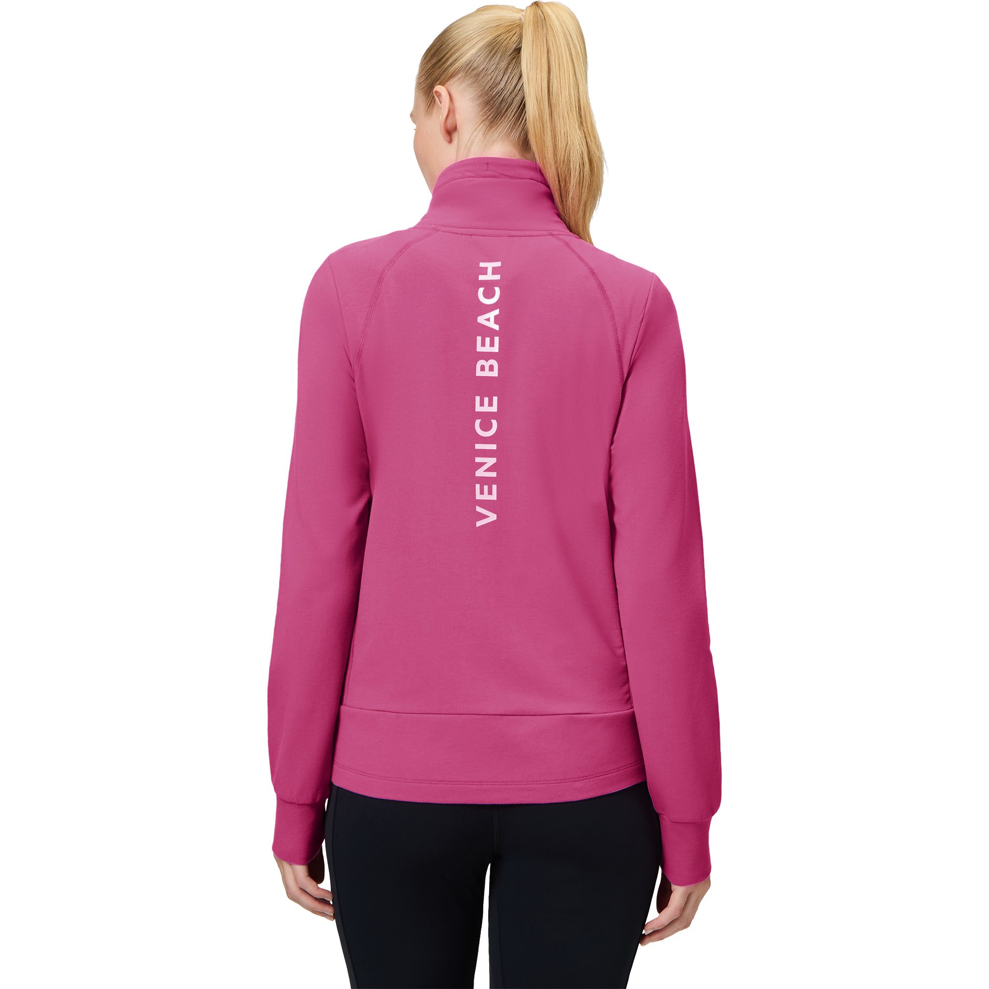 Venice Beach Florence Sweatjacke Damen peony