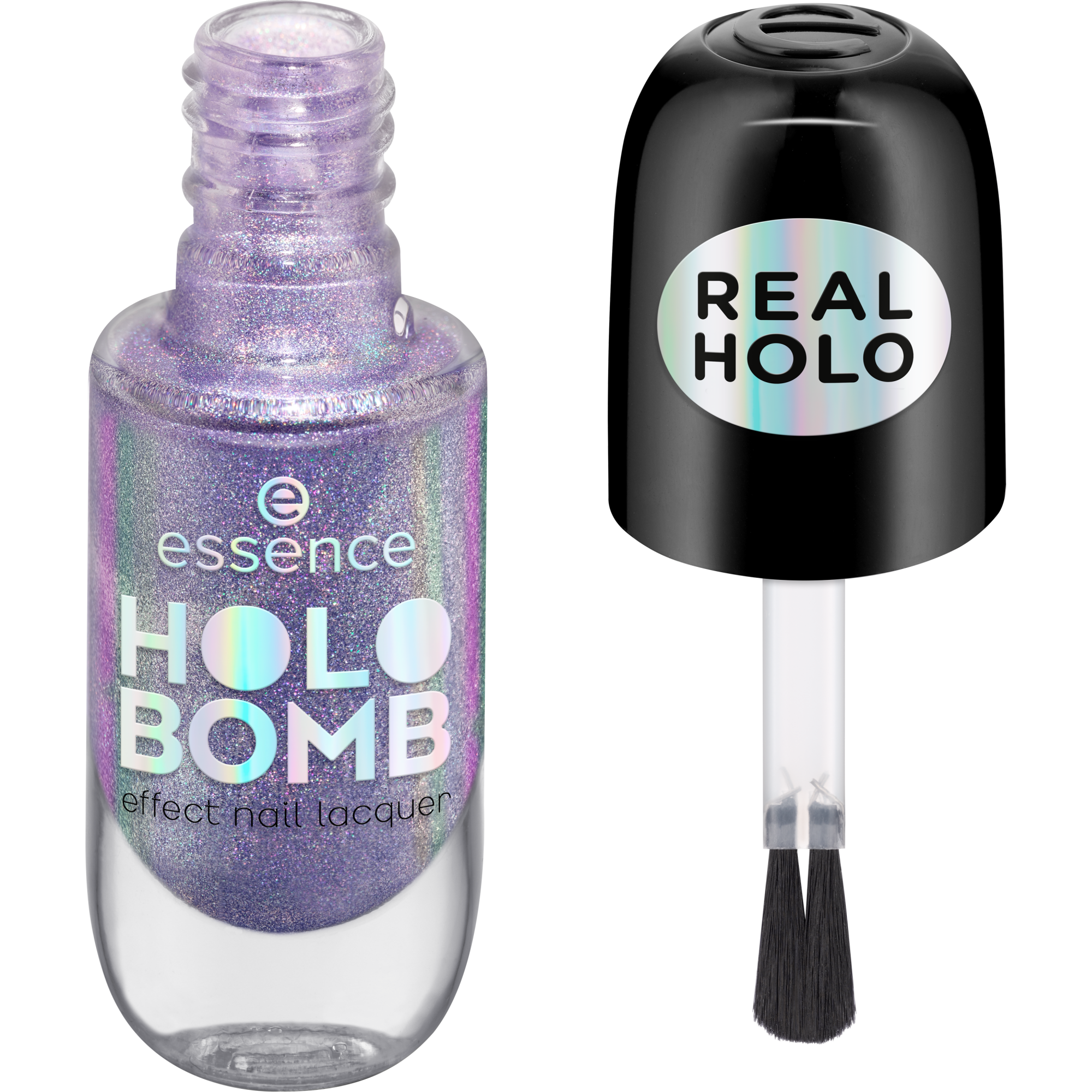 HOLO BOMB effect nail lacquer vernis ongles