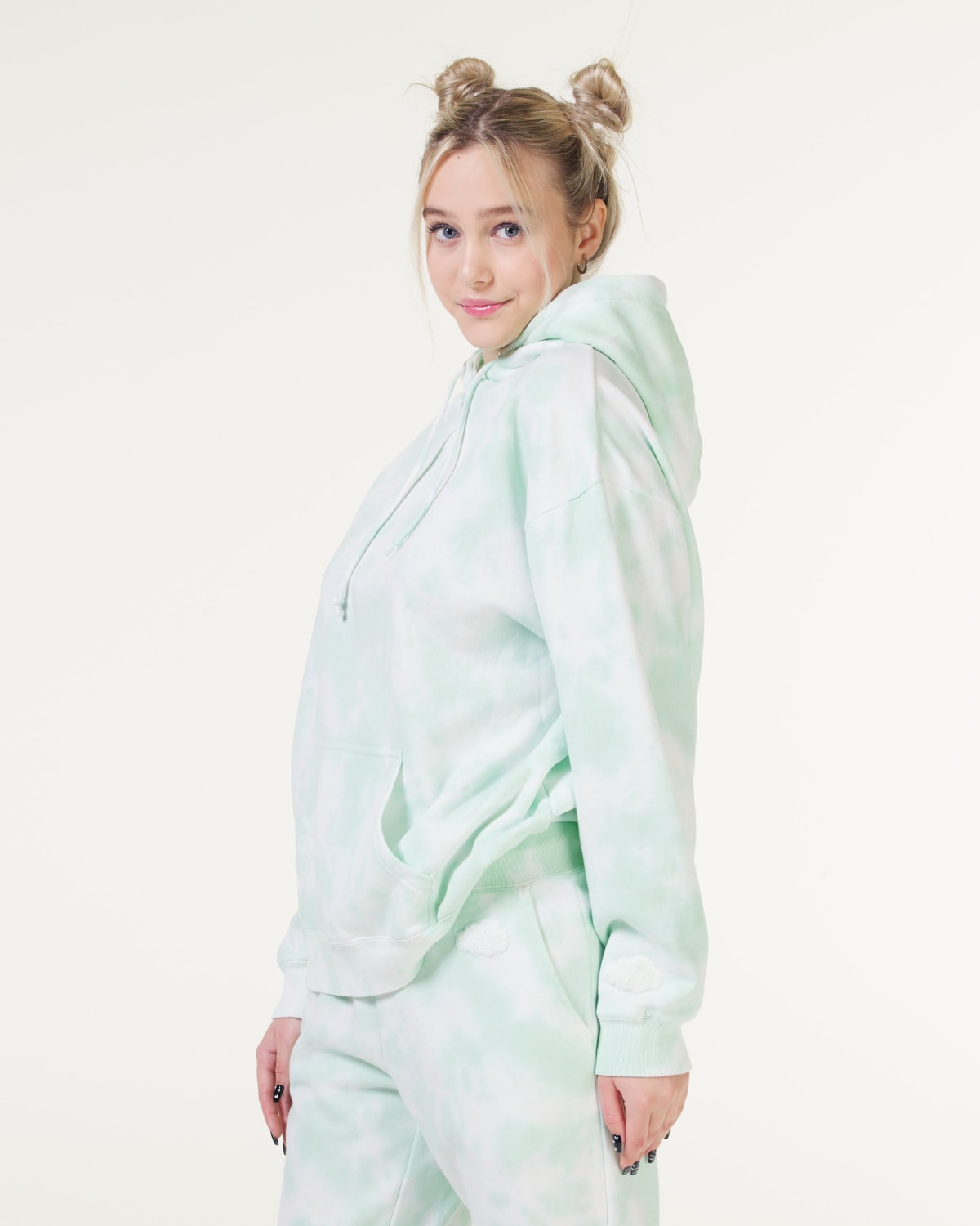Bumpro SkyDye Hoodie Green Mint