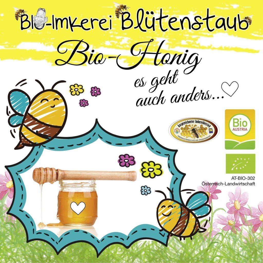Bio Blütencremehonig von Bio-Imkerei Blütenstaub