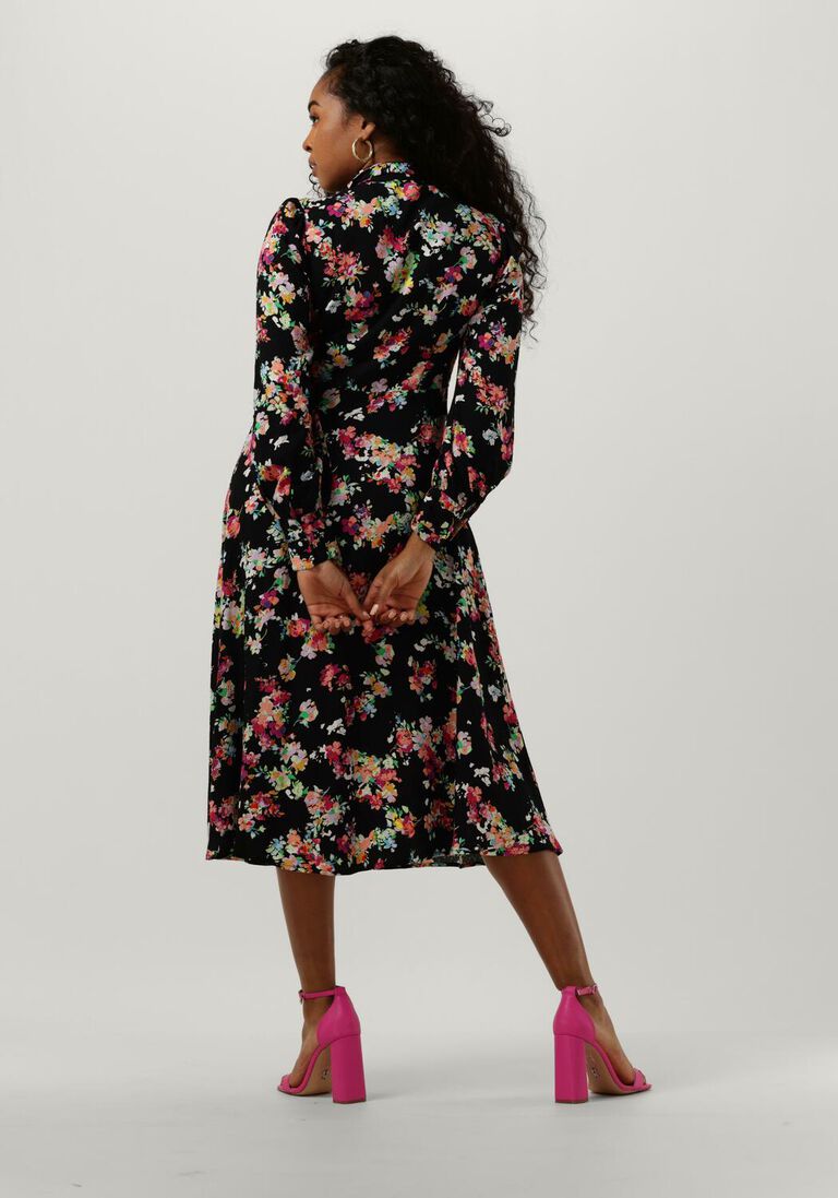Y.A.S. zwarte y.a.s. midi jurk yasaloma ls midi shirt dress s