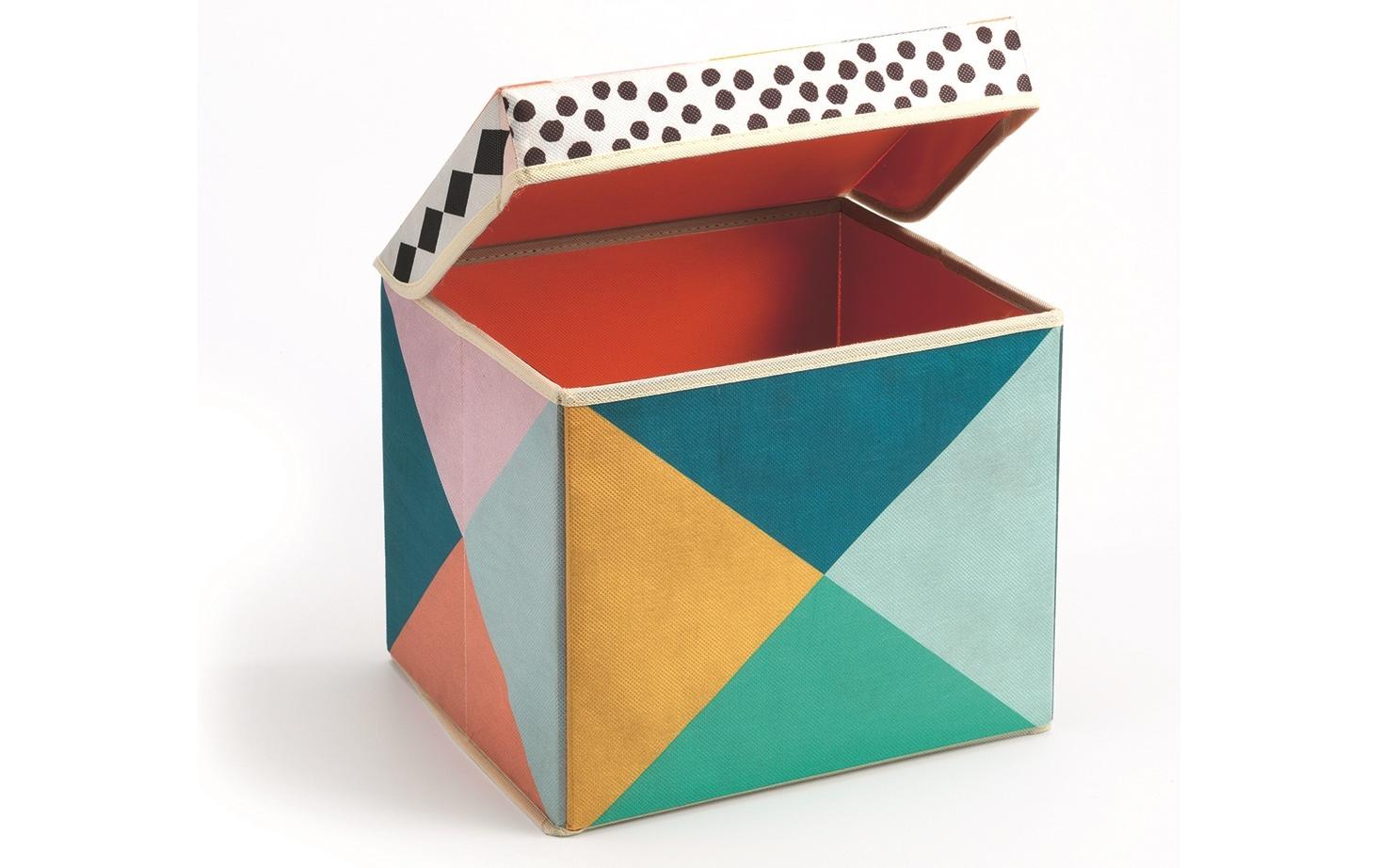 Spielzeugbox GeometrischZur Aufbewahrung von Spielzeug oder Kuscheltieren