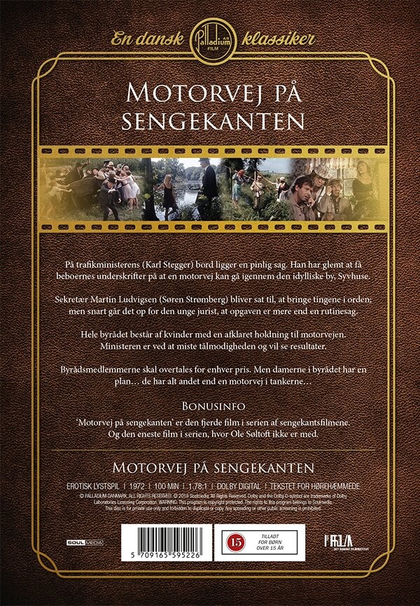 Motorvej På Sengekanten - DVD