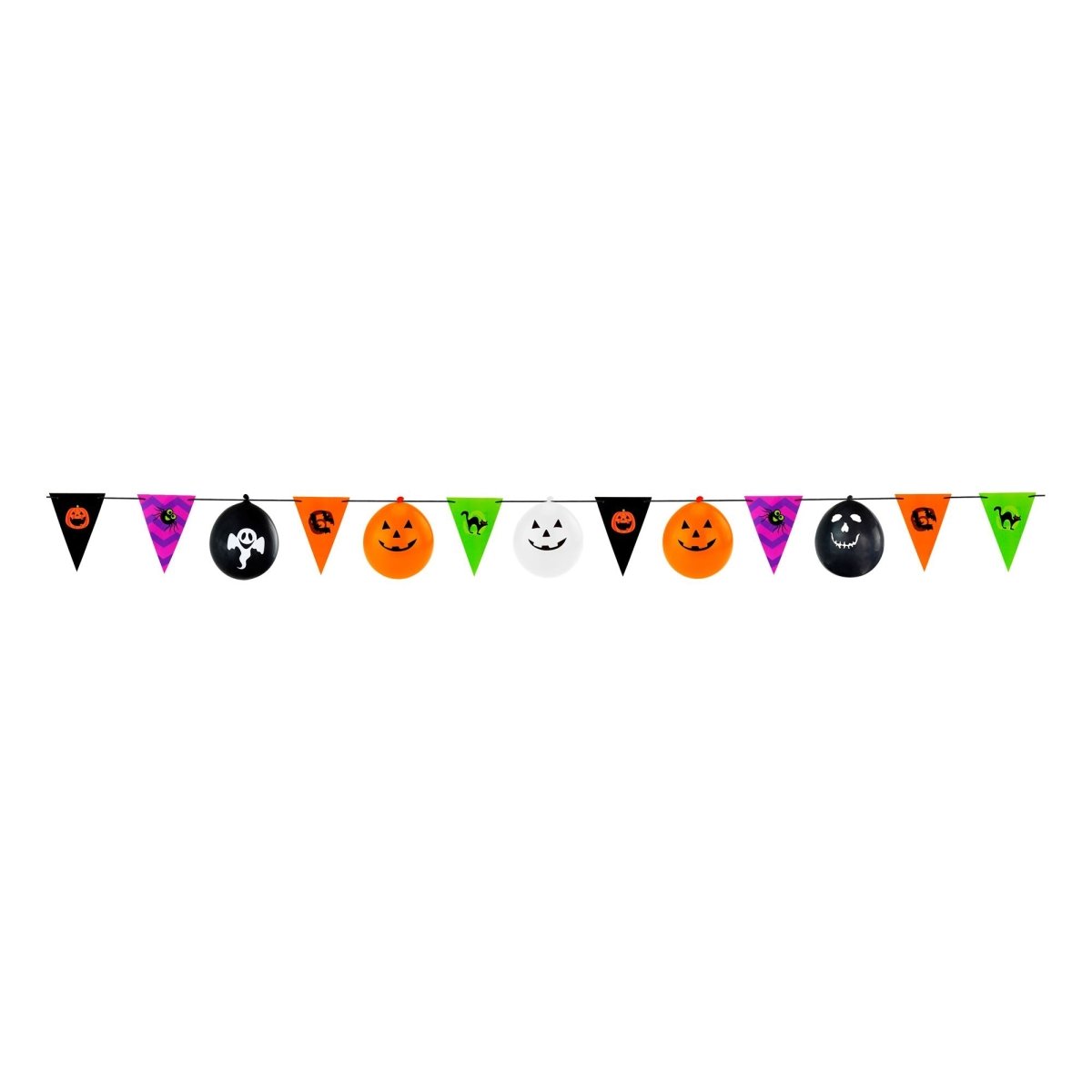 Halloween Slinger Gekleurd 3,6m