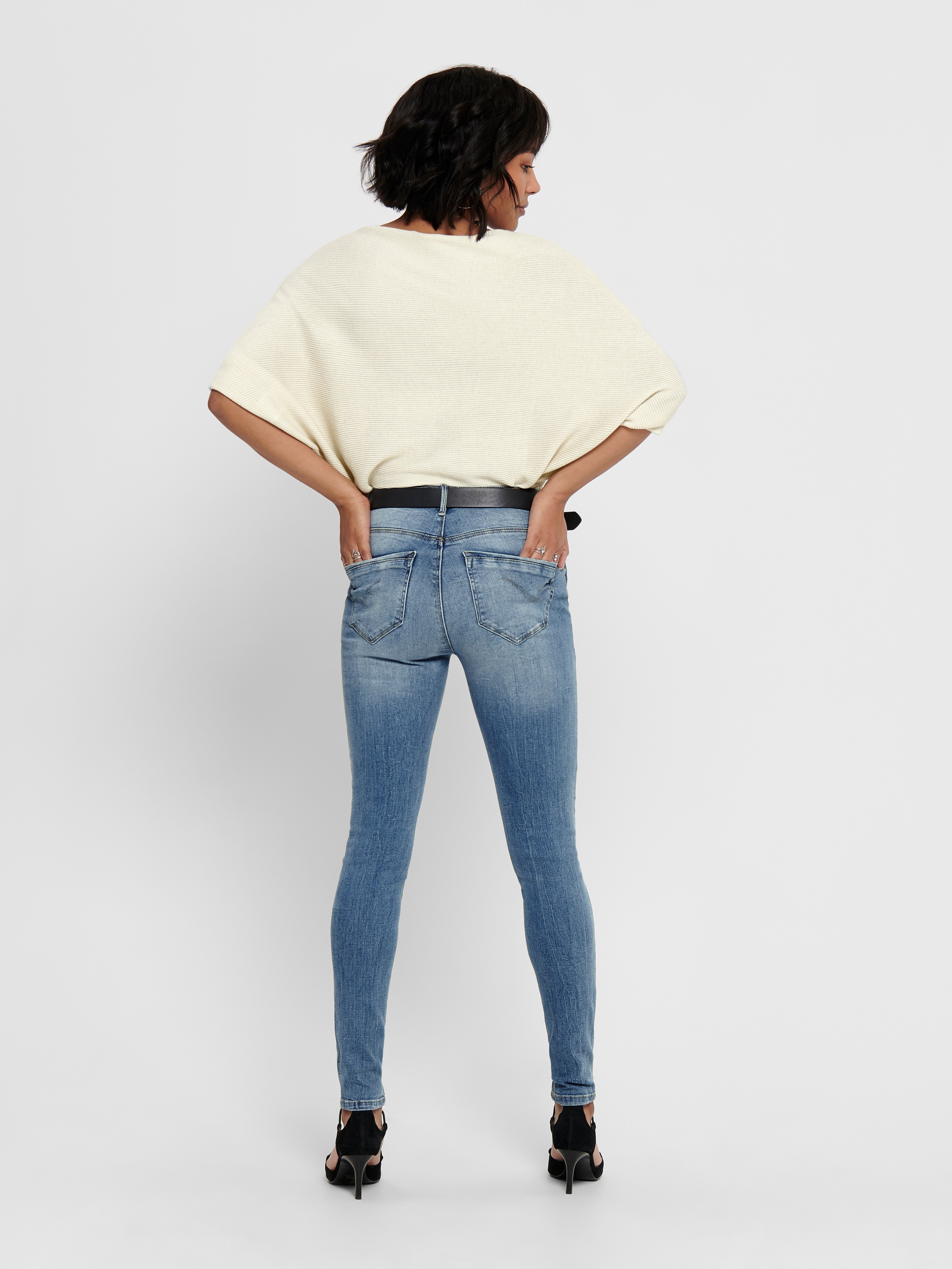 JDYNEW Strickpullover Eggnog