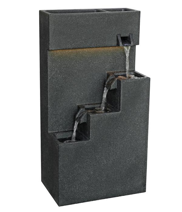 Dehner Polyethylen-Gartenbrunnen Gradino,