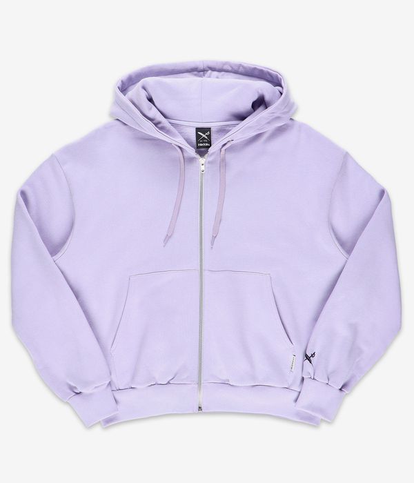 Iriedaily W Mini Flag Zip-Hoodie women (light lilac)