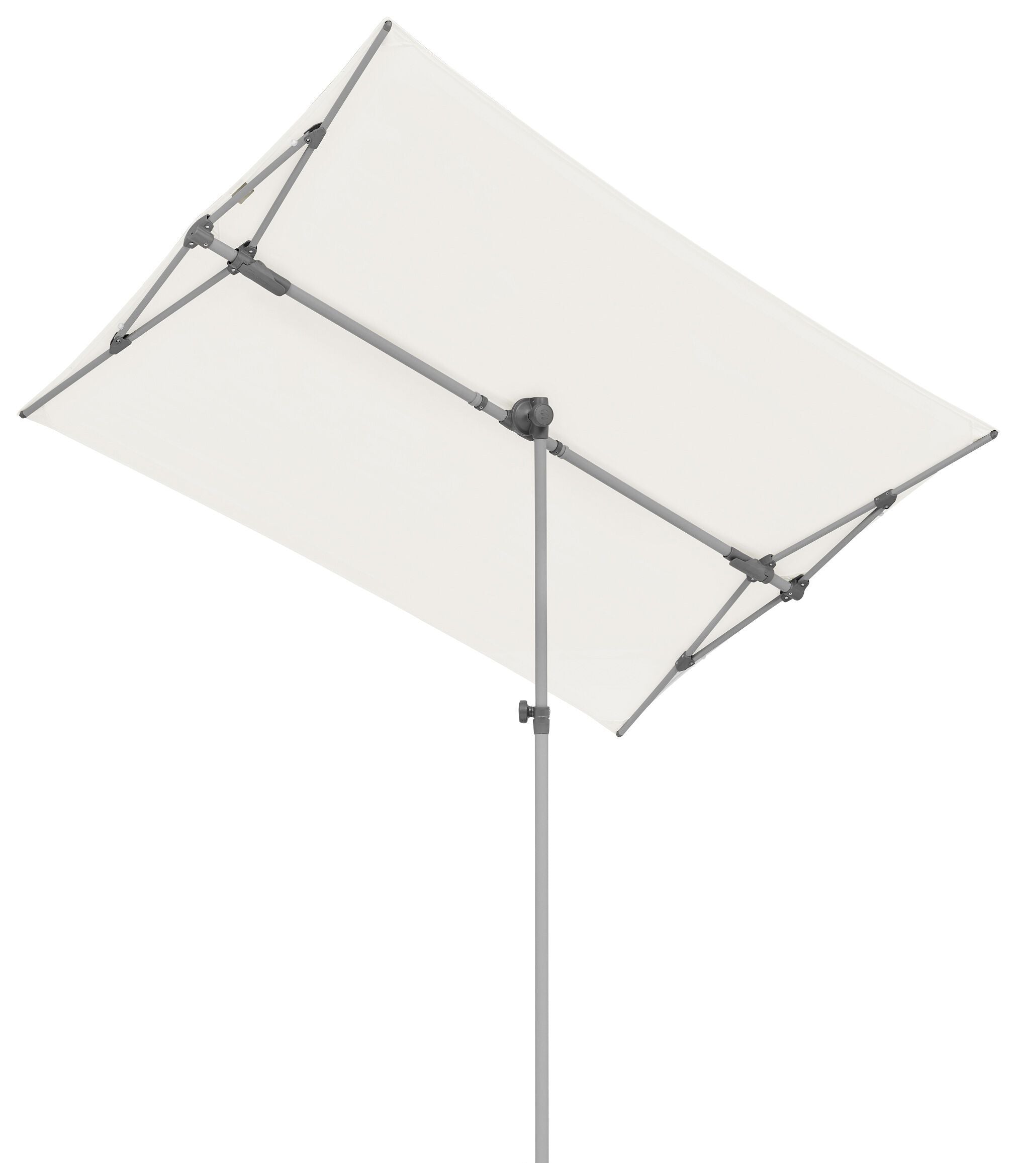Suncomfort by Glatz FLEX ROOF III Sonnenschirm - Sandweiss / B: 194.0 cm x T: 140.0 cm