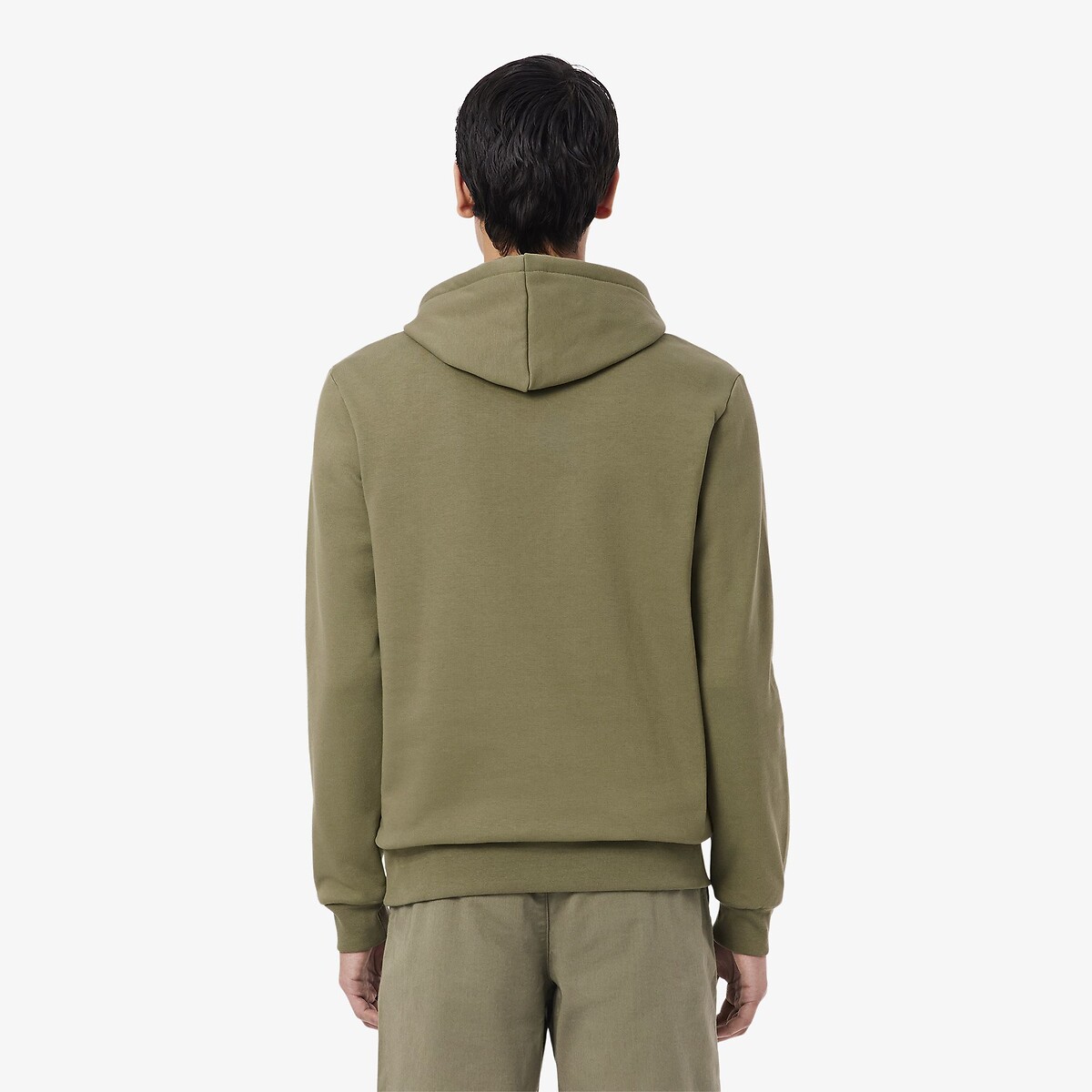 Moletom com capuz de algodão LACOSTE