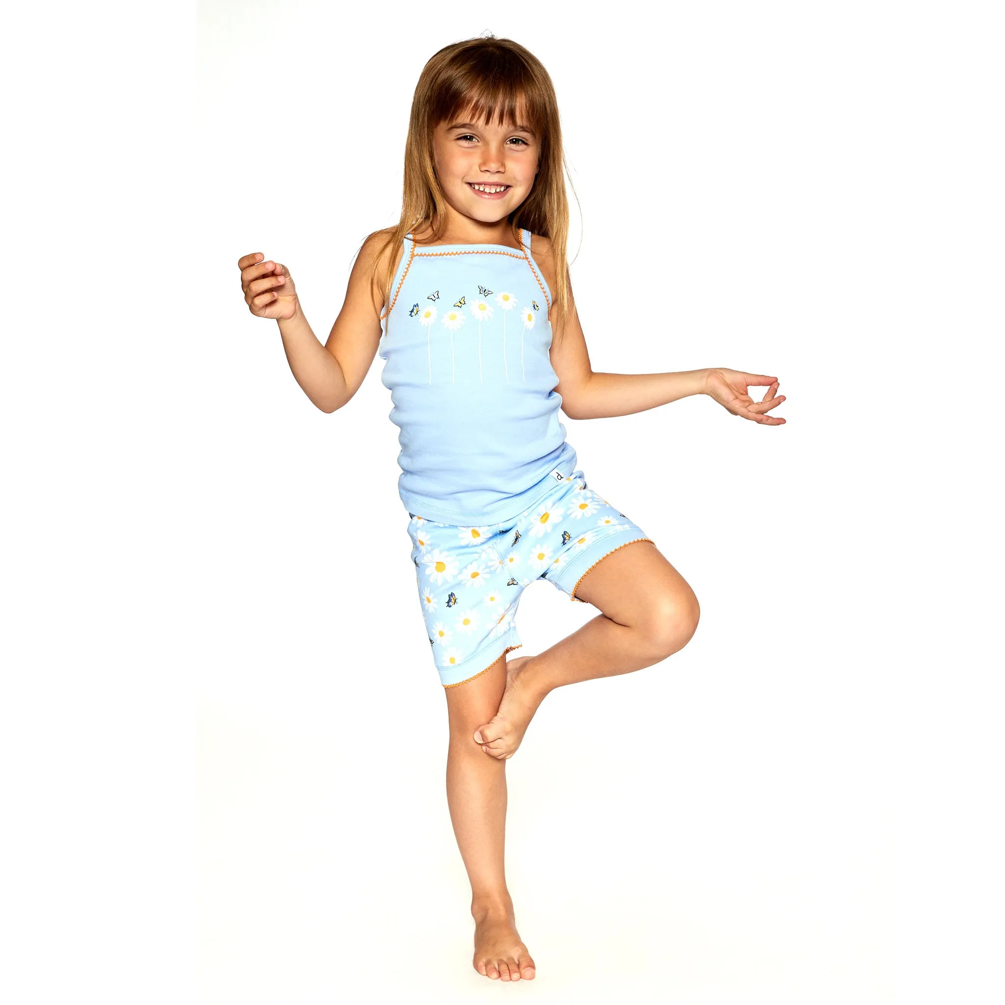Deux par Deux Pyjama Marguerites 7-10ans