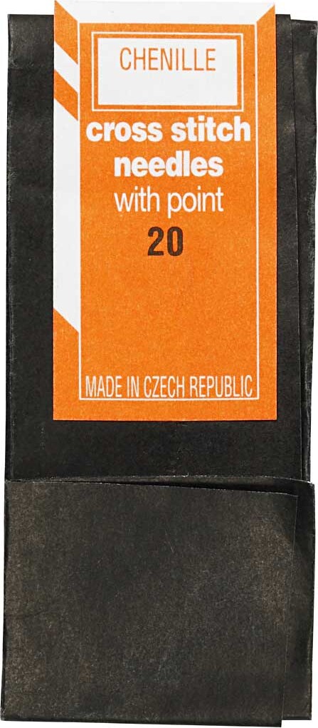 Broderinål - Nr. 20 - L 43 MM - Med Spids - 25 Stk