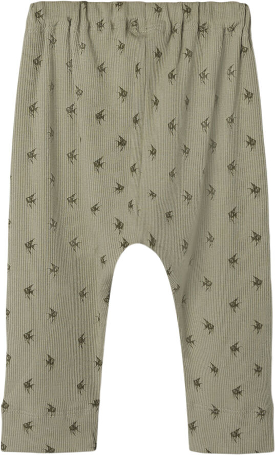 Lil' Atelier NBMGAGO KEM LOOSE PANT LIL Moss gray