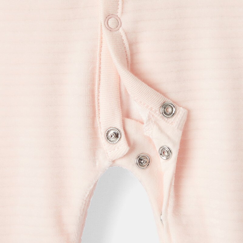Pyjama en velours côtelé rose naissance Absorba Rose