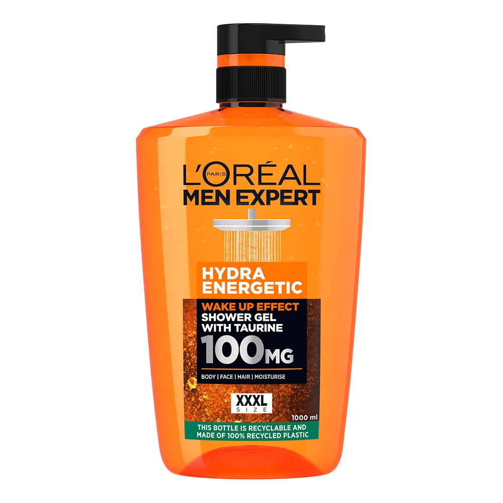 L'Oréal Paris Men Expert Hydra Energetic Shower Gel - 1000 ml.