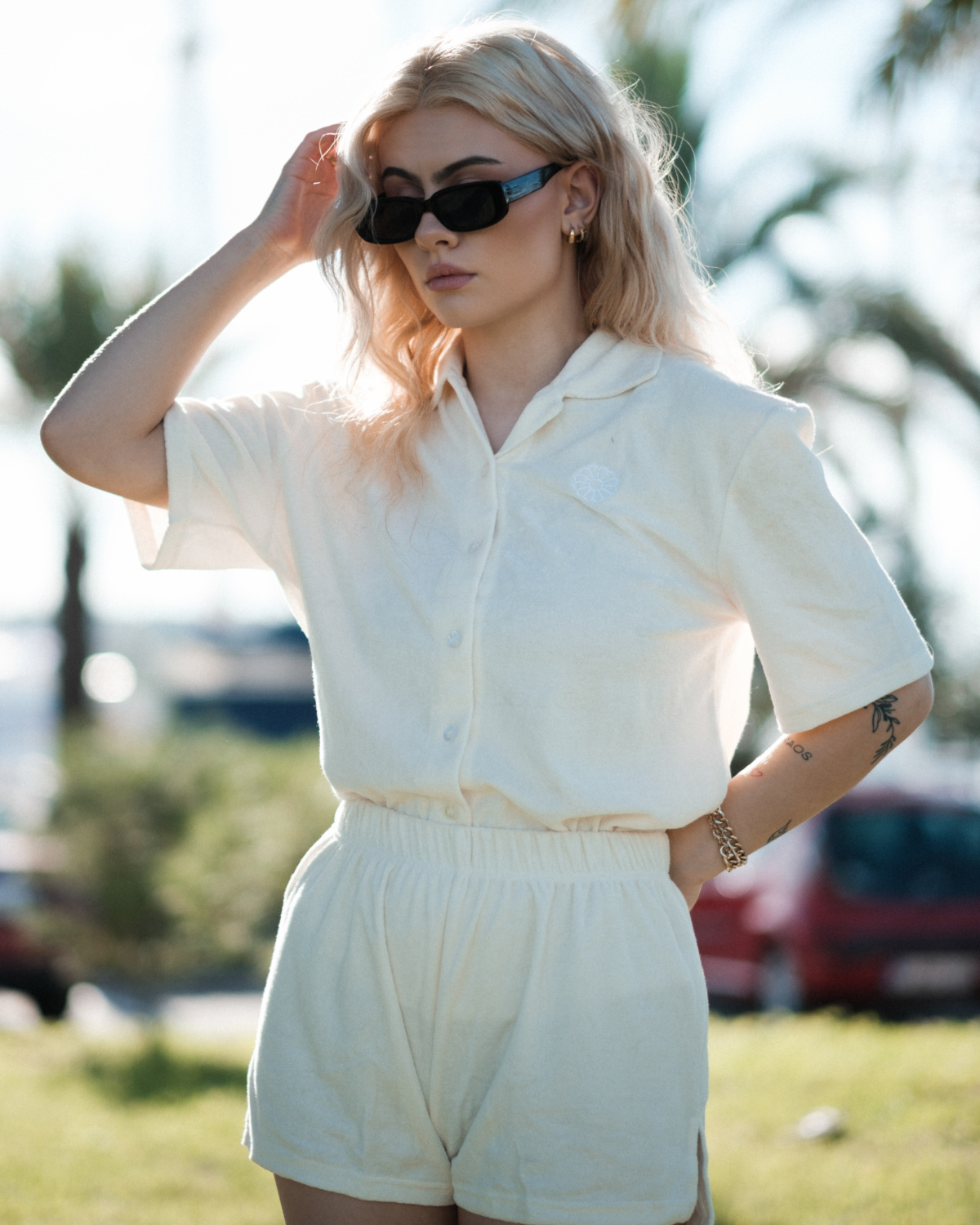 Bumpro Sundazed Terry Shirt Vanilla