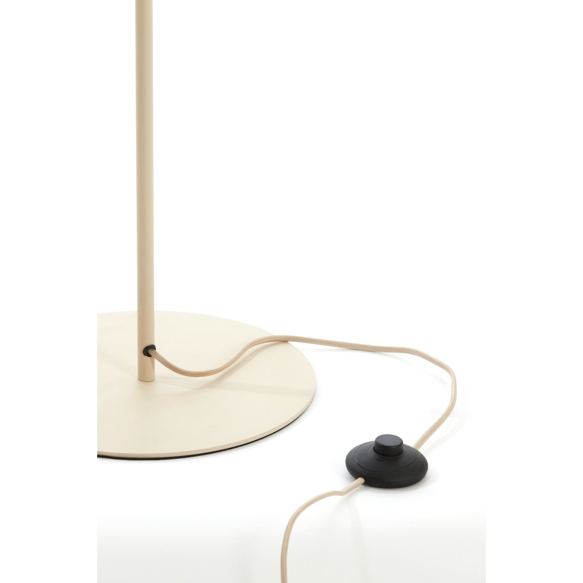 vtwonen Vloerlamp Fringe - Naturel - Ã30cm