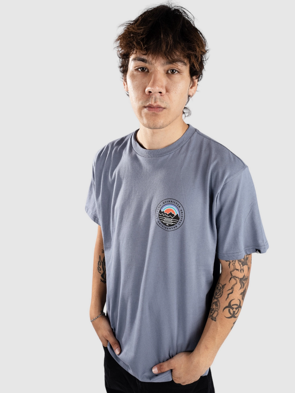 Quiksilver Landscapes T-Shirt flint stone