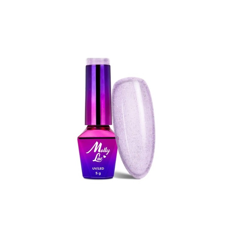 MollyLac /224/ Winter Crystalize Hybride Nagellak Birthday Girl 5 ml