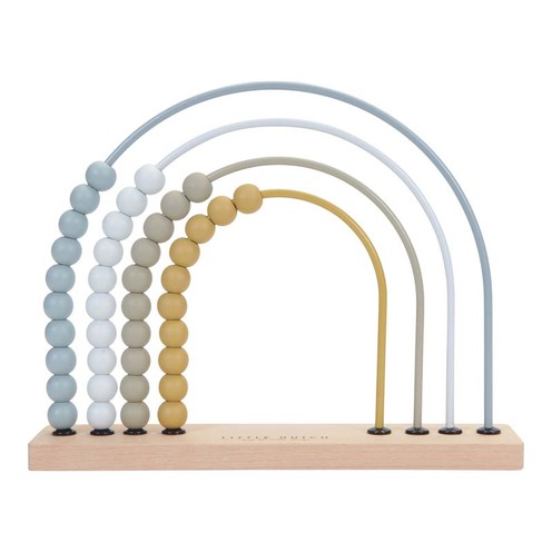Boulier Arc-en-Ciel Bleu - LITTLE DUTCH
