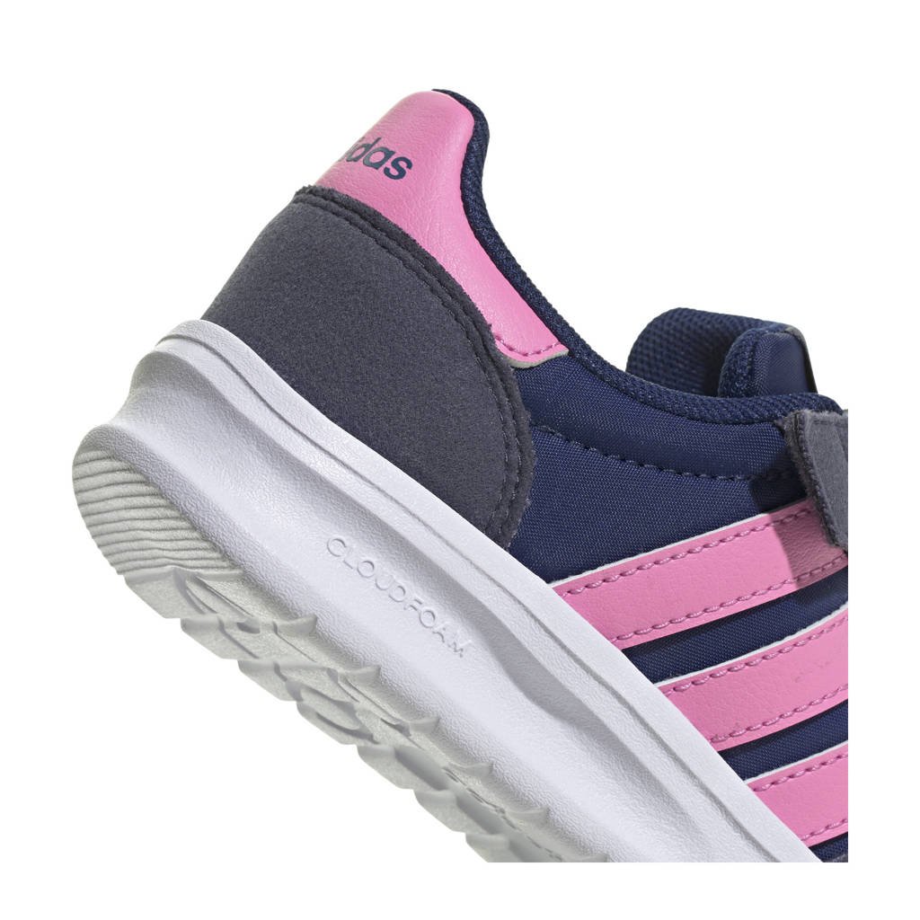 adidas RUN 70s 2.0 sneakers donkerbblauw/roze/zwart