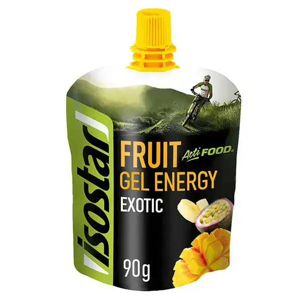 Isostar Fruit Energy Gel Actifood Exotic Pouch 90g