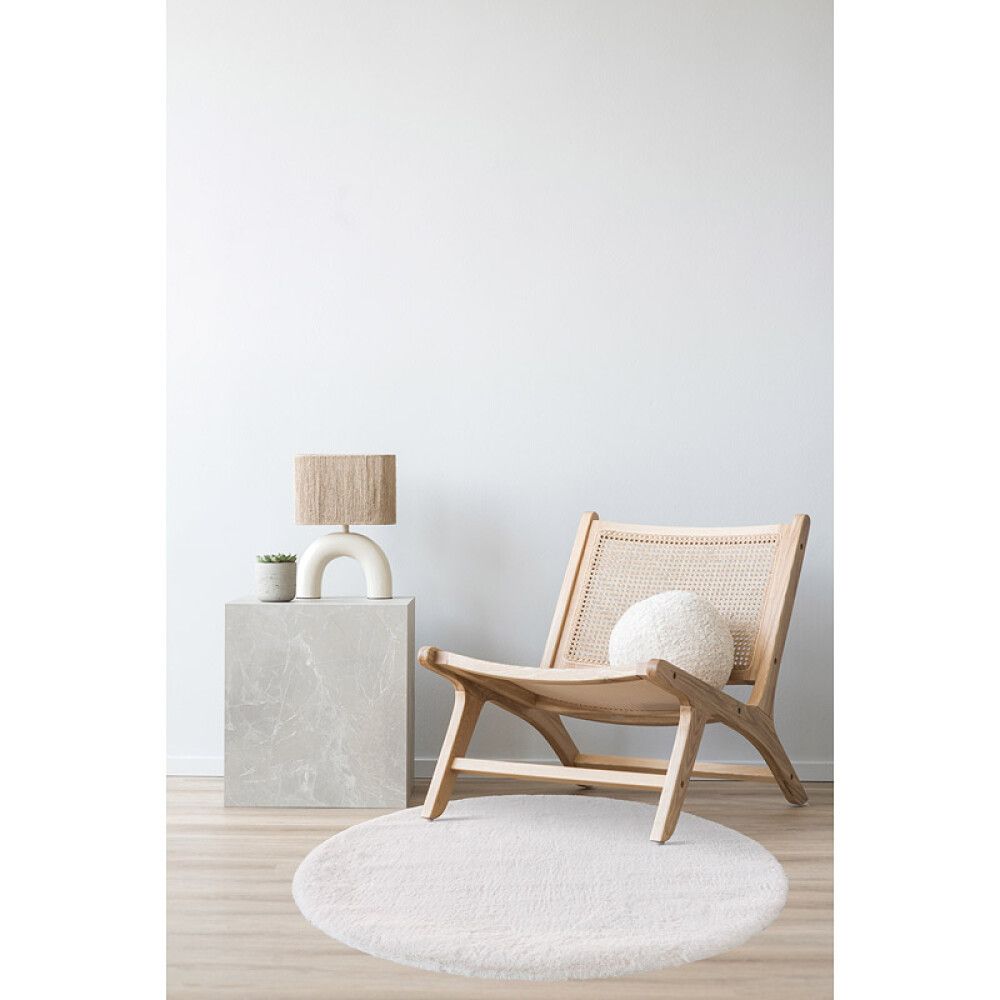 GULVTEPPE SUPERSOFTØ80CM SILVERBEIGE