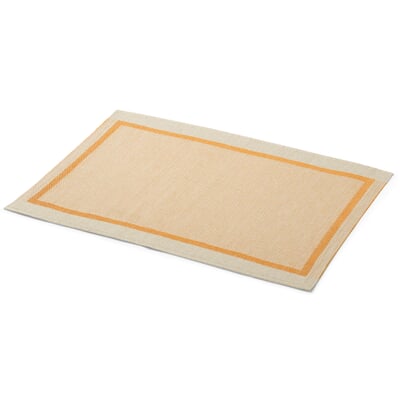 Tischset Leinen, Orange