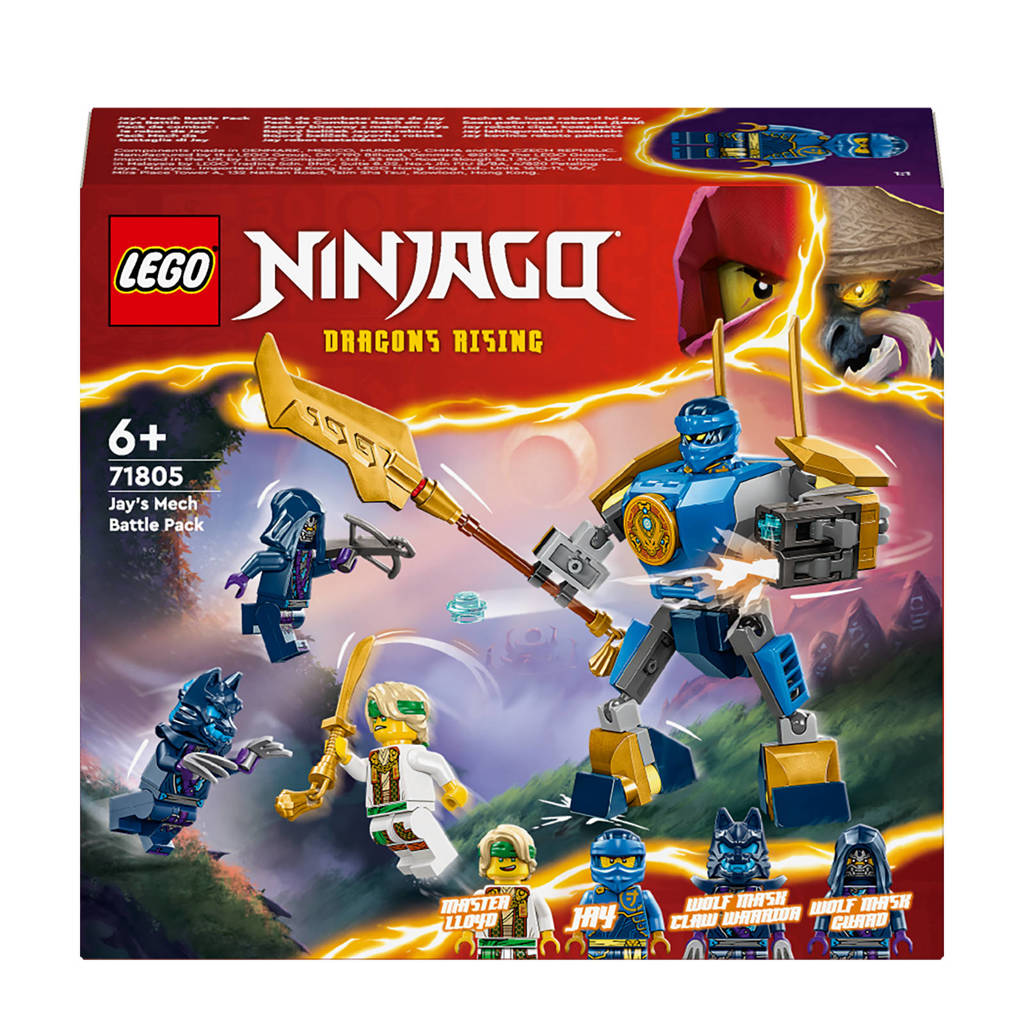 Ninjago FanJay's mecha strijdpakket Dragons Rising Actiefiguur Speelgoed 71805