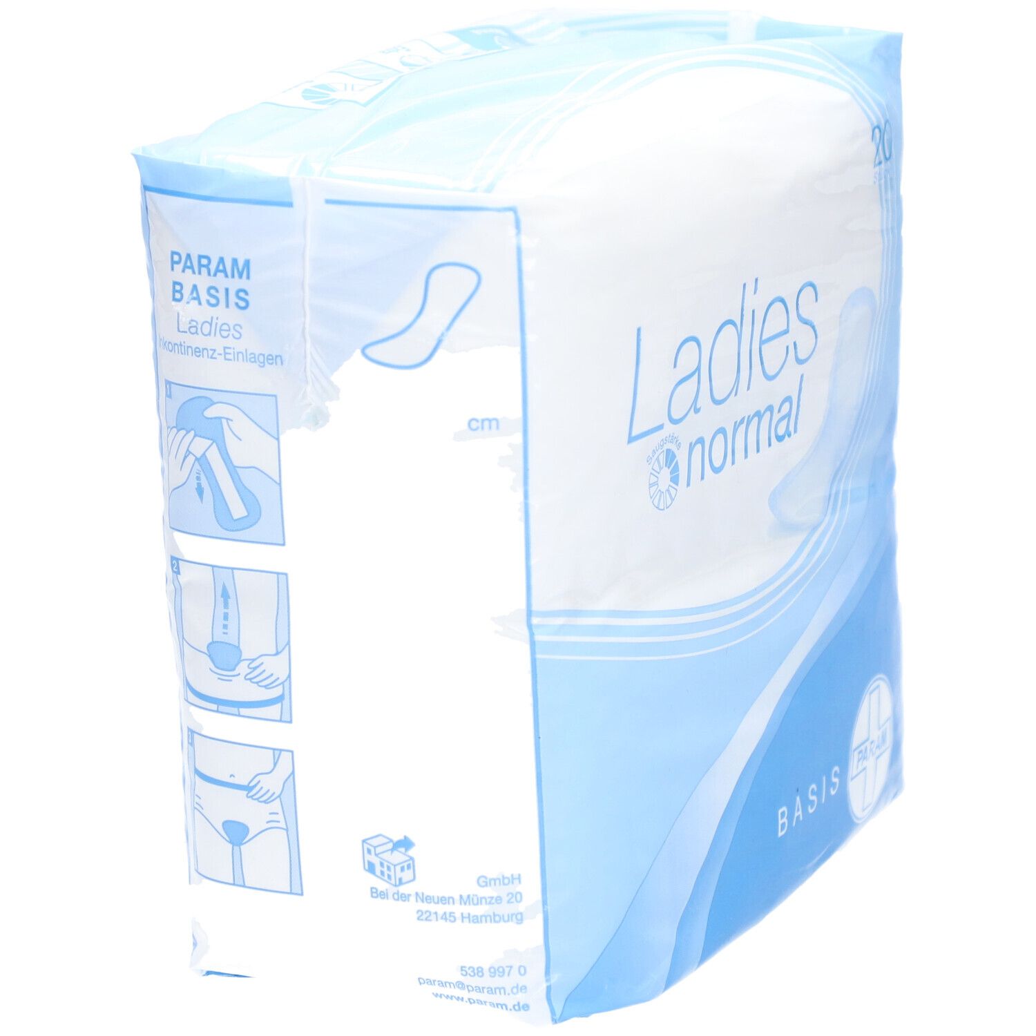 PARAM Ladies Basis normal Vorlagen