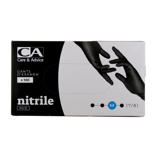 Care & Advice Gants d'Examen en Nitrile