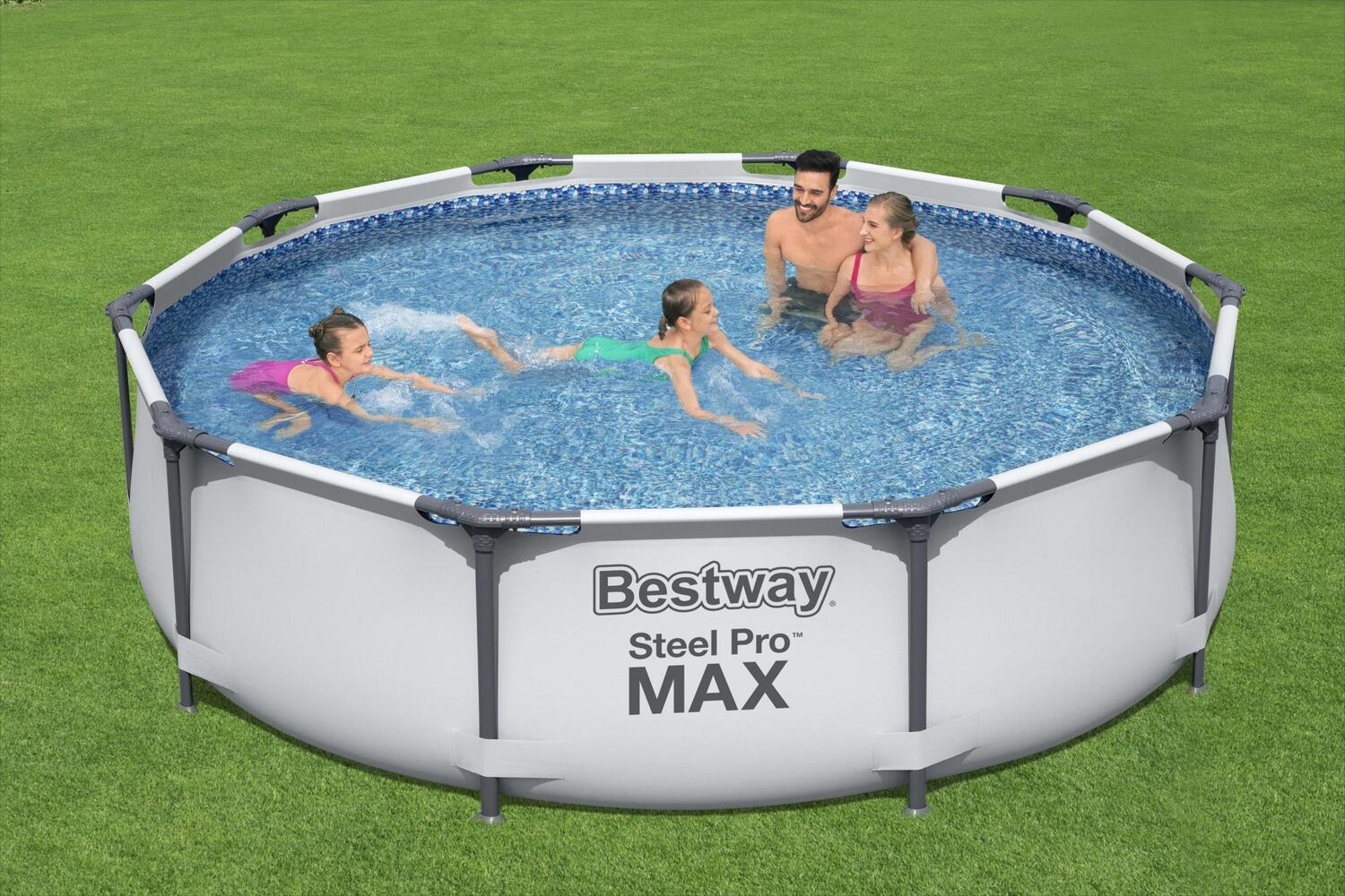 Bestway frame zwembad Steel Pro Max met pomp D 305 H 76 cm