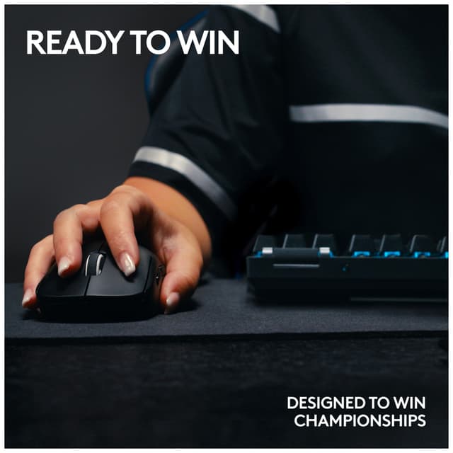 Logitech G PRO X TKL Lightspeed Linear trådløst gamingtastatur (sort)