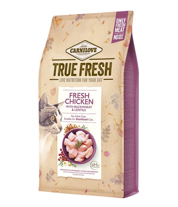 Carnilove True Fresh Trockenfutter für Katzen