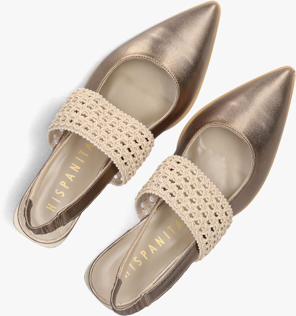 bronskleurig hispanitas slingbacks hv264866