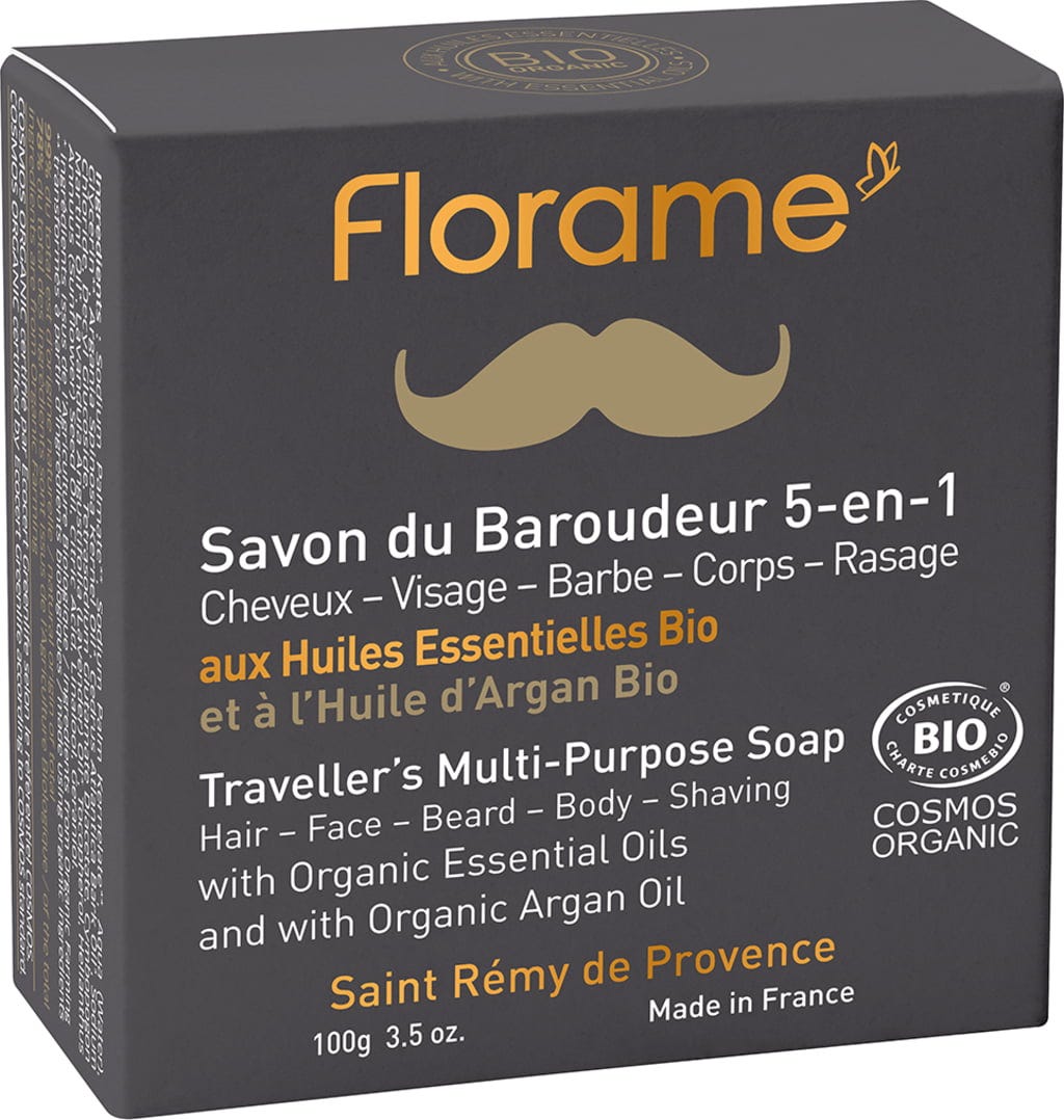 Florame  HOMME 5in1 Seife, 100 g