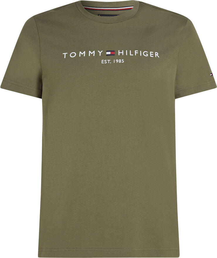 Tommy Hilfiger TOMMY LOGO TEE Battle green