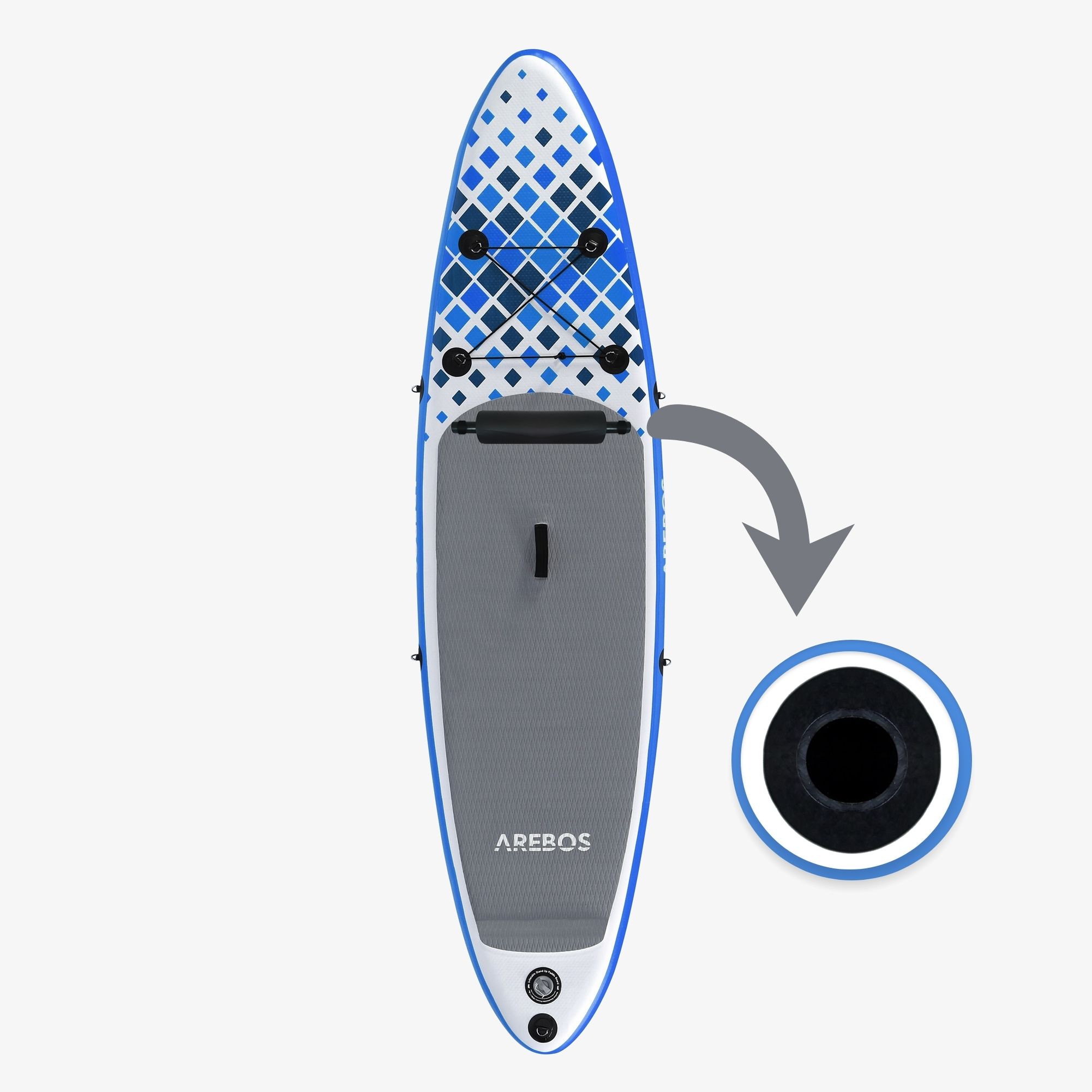 Fußstütze für SUP Board