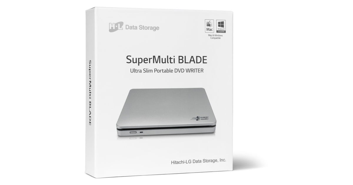 Hitachi-LG Data StorageGP70NS50 externe dvd-brander  (Zilver, M-Disc)