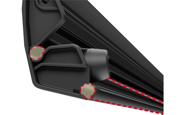 Fiamma F43van Markise für Campingbusse schwarz