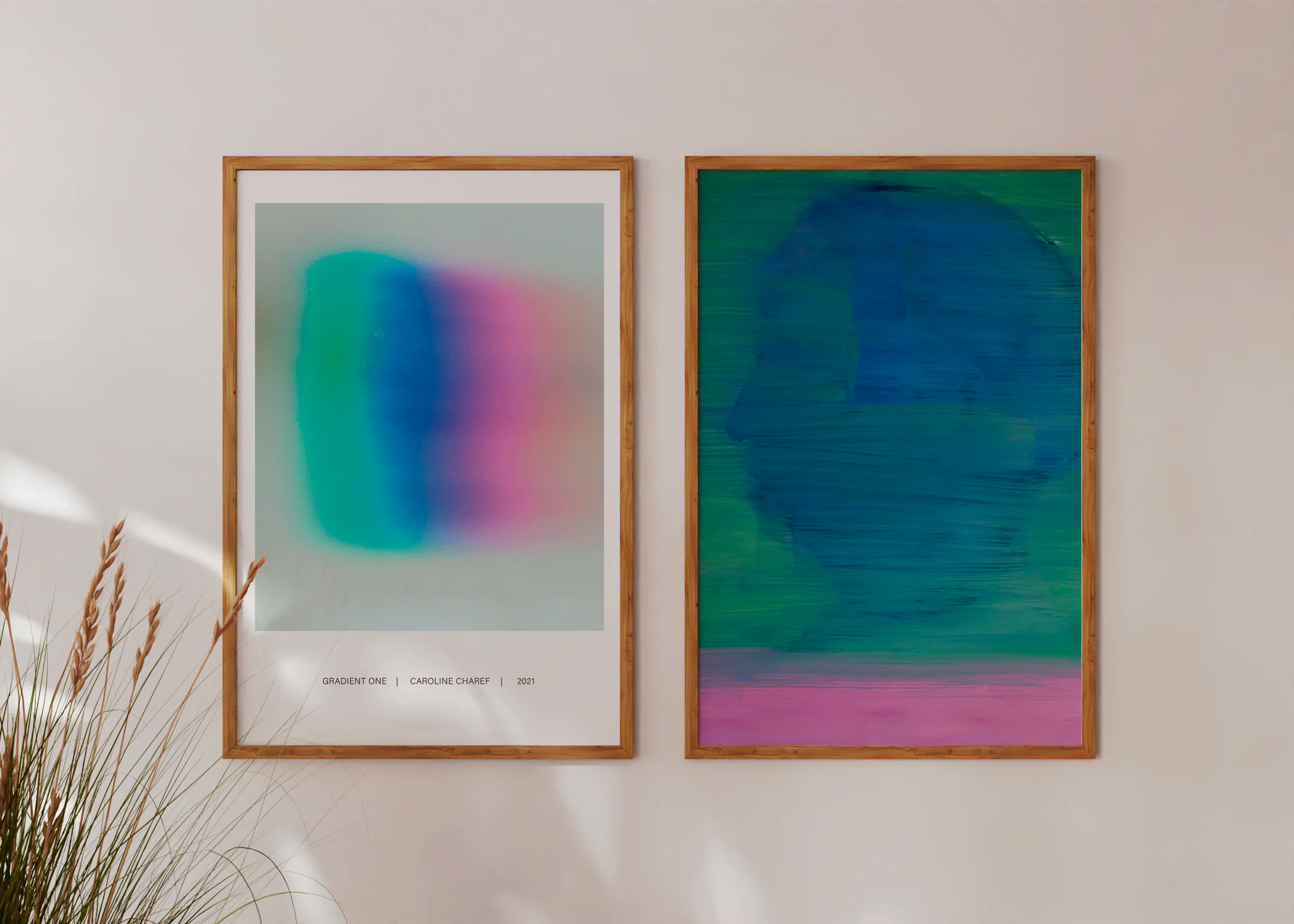 Poster & Frame  GRADIENT ONE plakat - A3