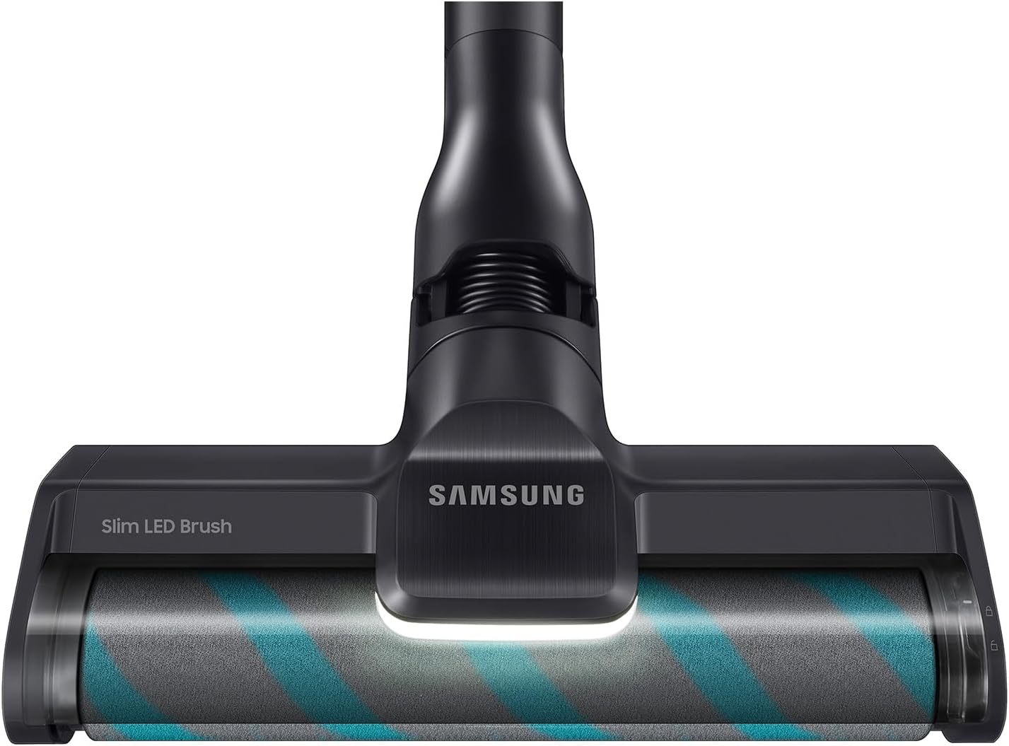 Samsung Slim LED Bürste für Jet Stick Staubsauger, VCA-SABC95/AA, Bürstenaufsatz, Chrometal Black