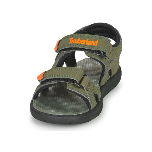 Timberland - PERKINS ROW 2-STRAP - Vert / Orange