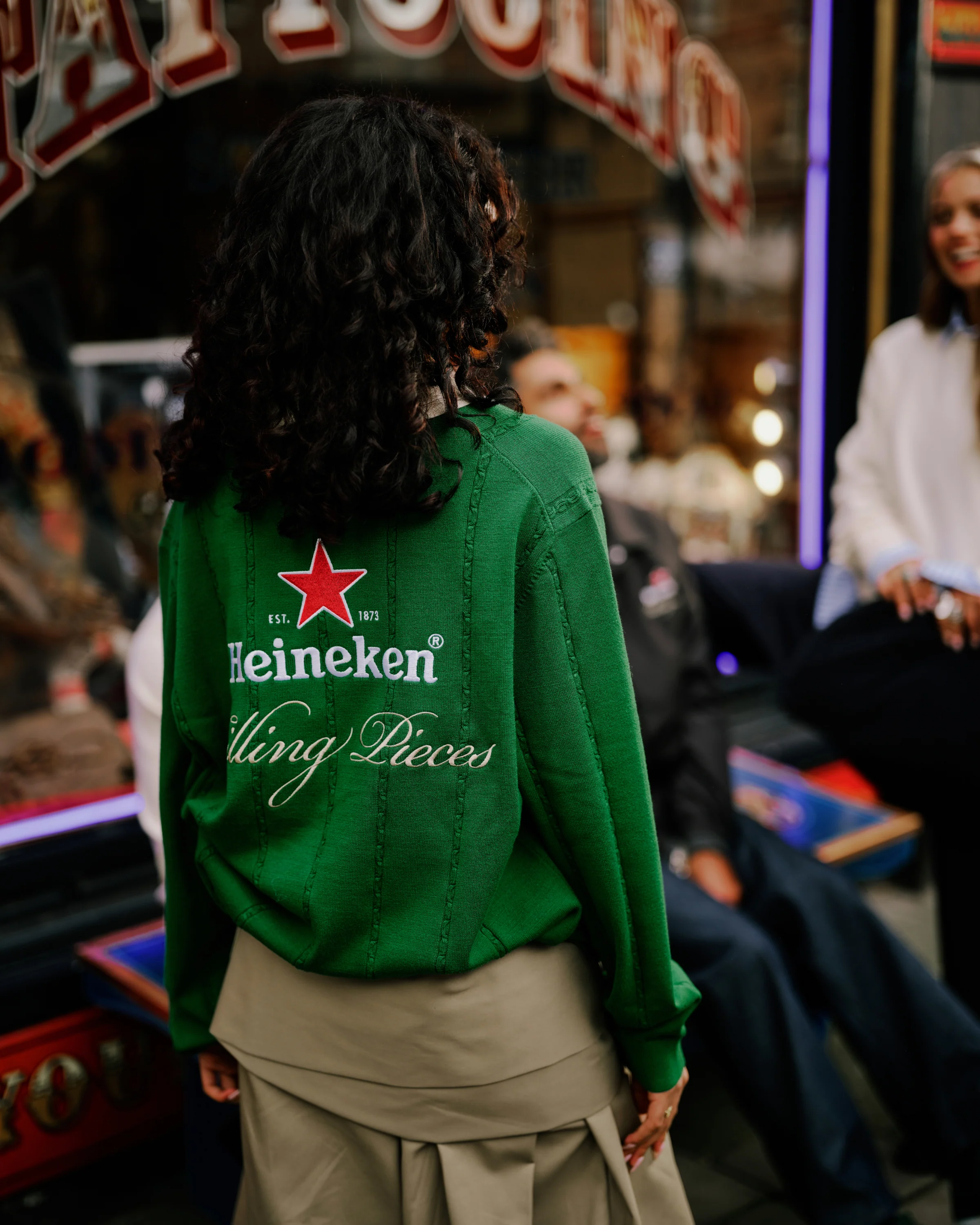 Knit Jersey Heineken Green