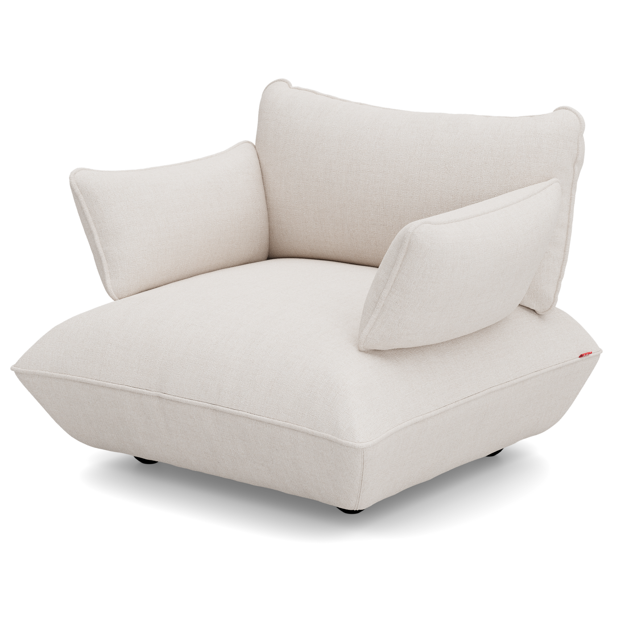Fauteuil Sumo loveseat boucle recycled creme