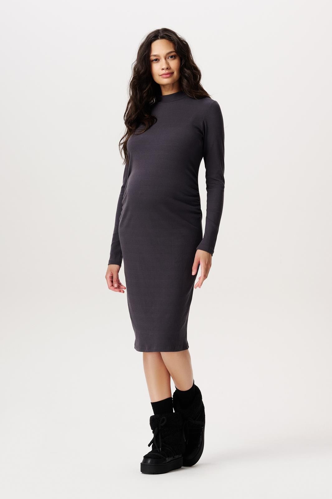 Noppies Maternity Jurk Aima - Forged Iron