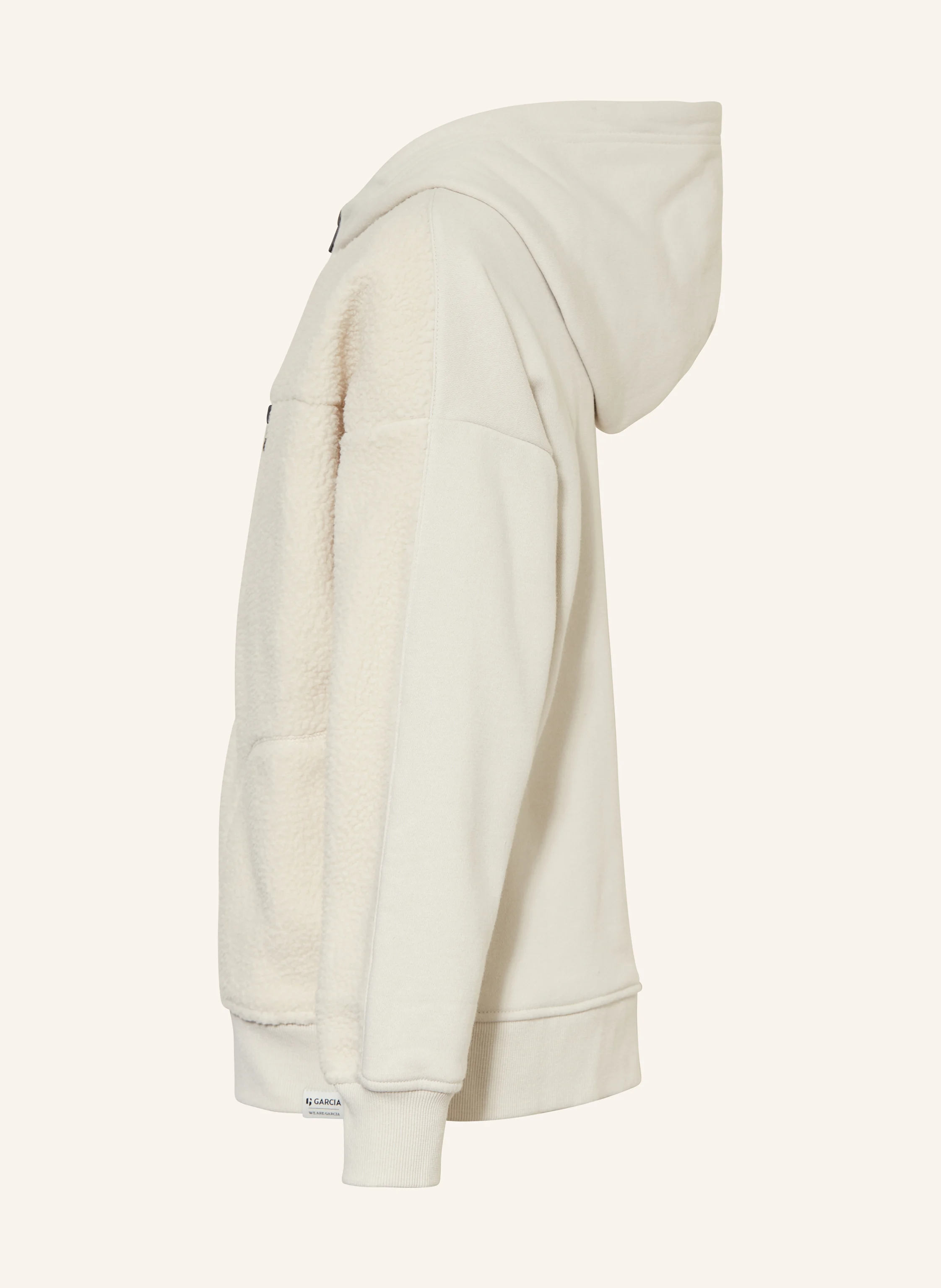 GARCIA Teddyfell-Jacke im Materialmix