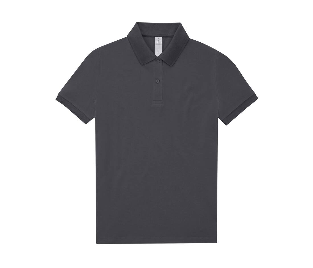 B&C BCW461 - Polo Femme Élégant en Coton Pré-Rétréci