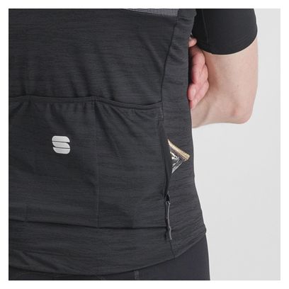 Maillot Manches Courtes Sportful Giara Noir